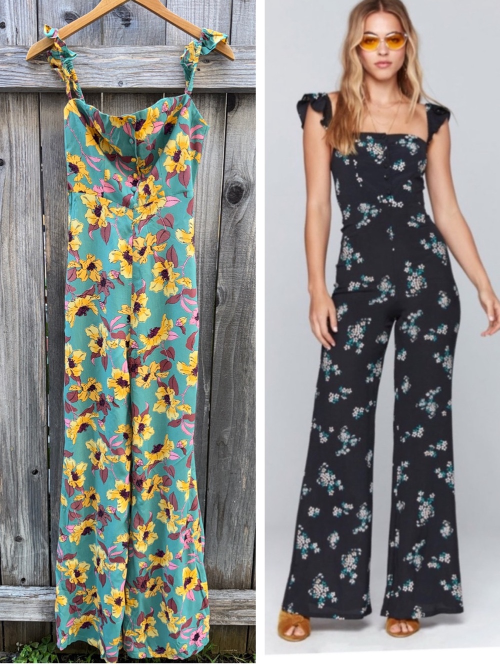Flynn Skye bardot Jumpsuit  Size Small